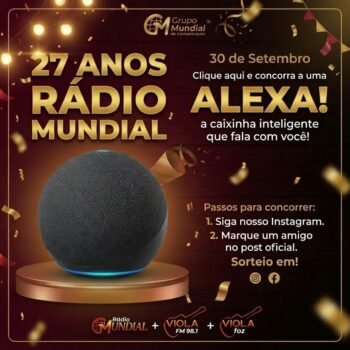 Sorteio 27 Anos Rádio Mundial