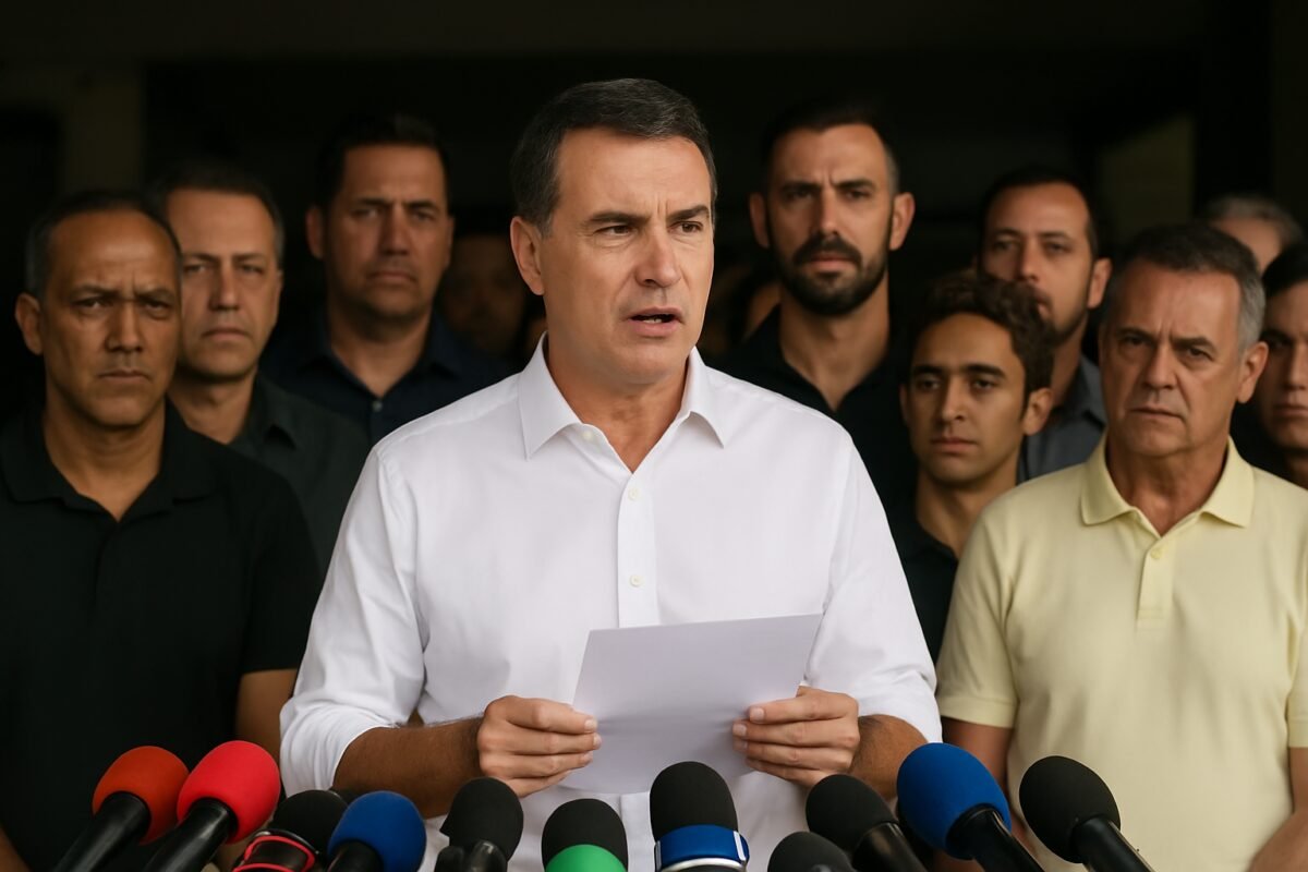 Flávio não reconhece vitória de Lula e tentará anulação do pleito