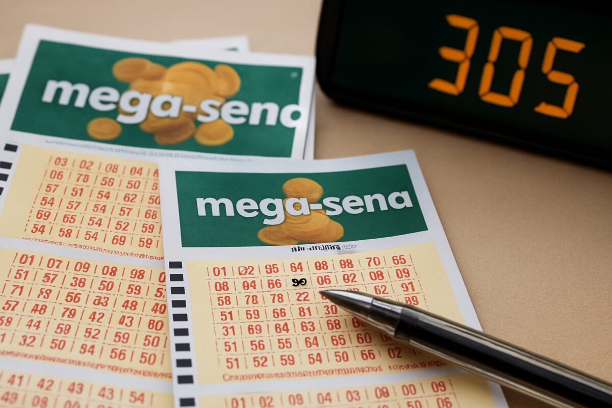 Mega-Sena não tem ganhador; prêmio acumula para R$ 305 milhões