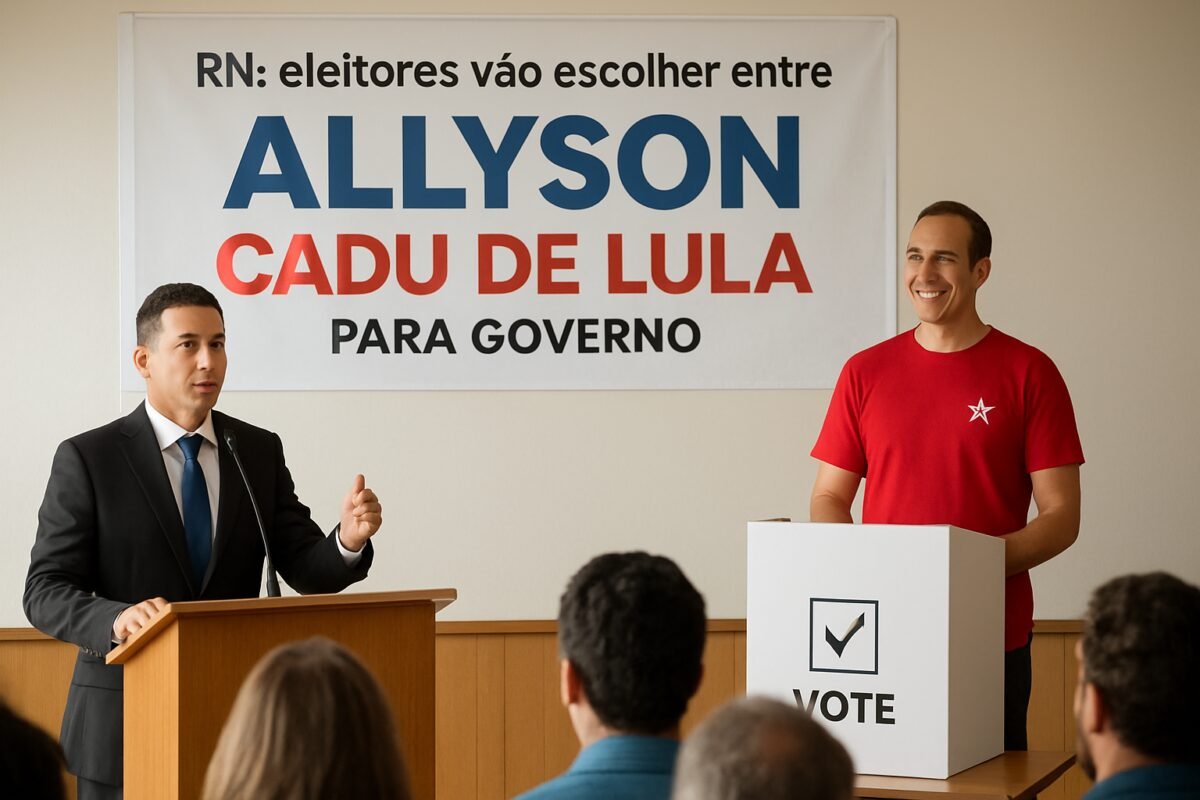 Eleição no RN: Allyson e Cadu de Lula disputam governo no 2º turno